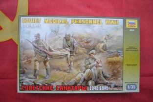 Zvezda 3618  SOVIET MEDICAL PERSONNEL WWII